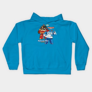 Poli & Fireman Kids Hoodie